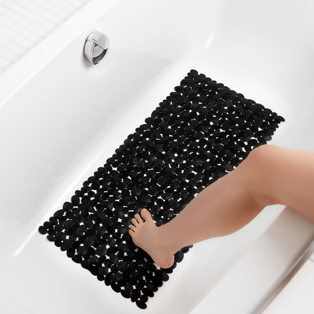Rutschfeste Duschmatte – Bequeme PVC-Badematte für sicheres Stehen