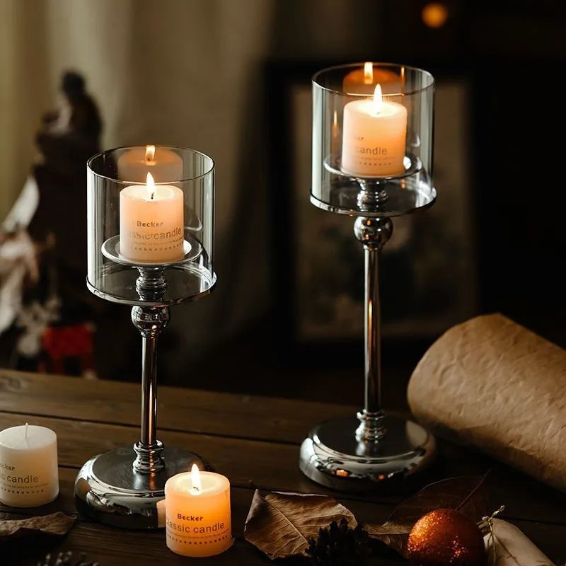 Elegant Candle Holder in Nordic Style