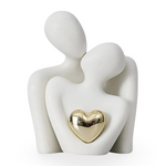 Elegante Figurine für Paare im minimalistischen Stil