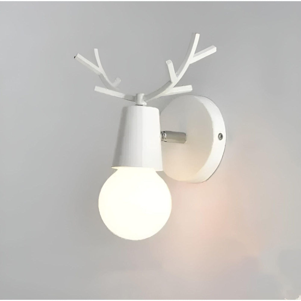 Elegant Wall Lamp with Antler Design - Stylish LED Light for Every Home