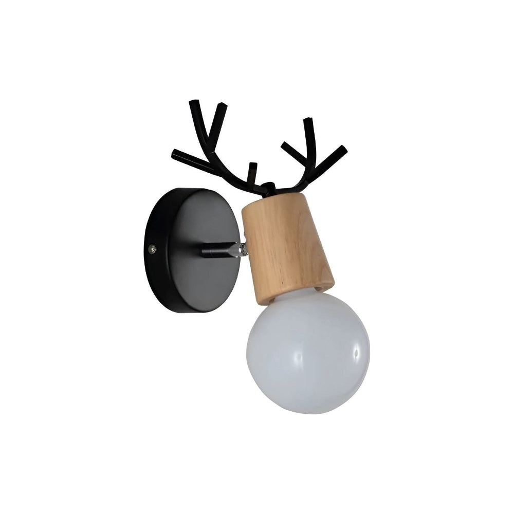 Elegant Wall Lamp with Antler Design - Stylish LED Light for Every Home