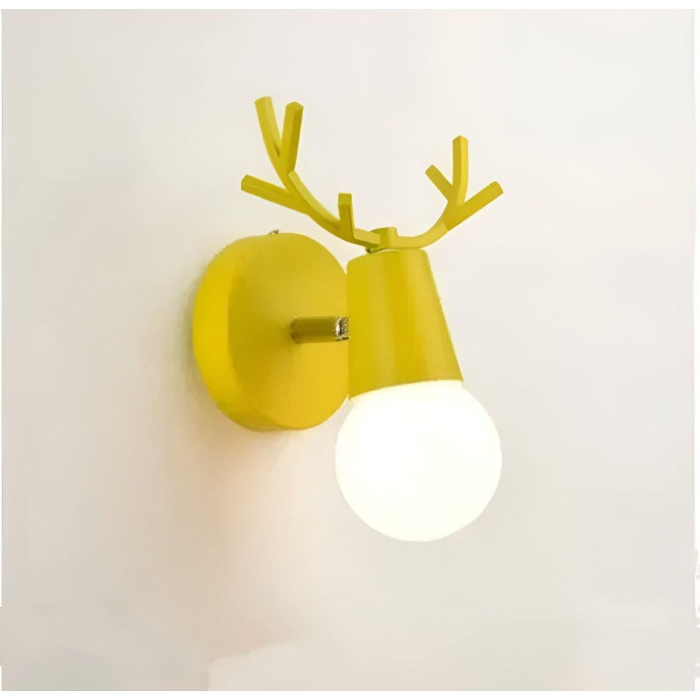 Elegant Wall Lamp with Antler Design - Stylish LED Light for Every Home