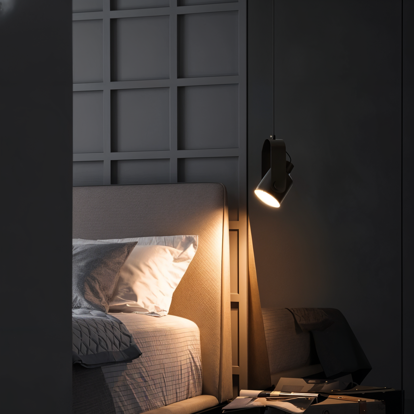 Elegant Wooden Pendant Light - Adjustable Kitchen Lighting for Modern Spaces