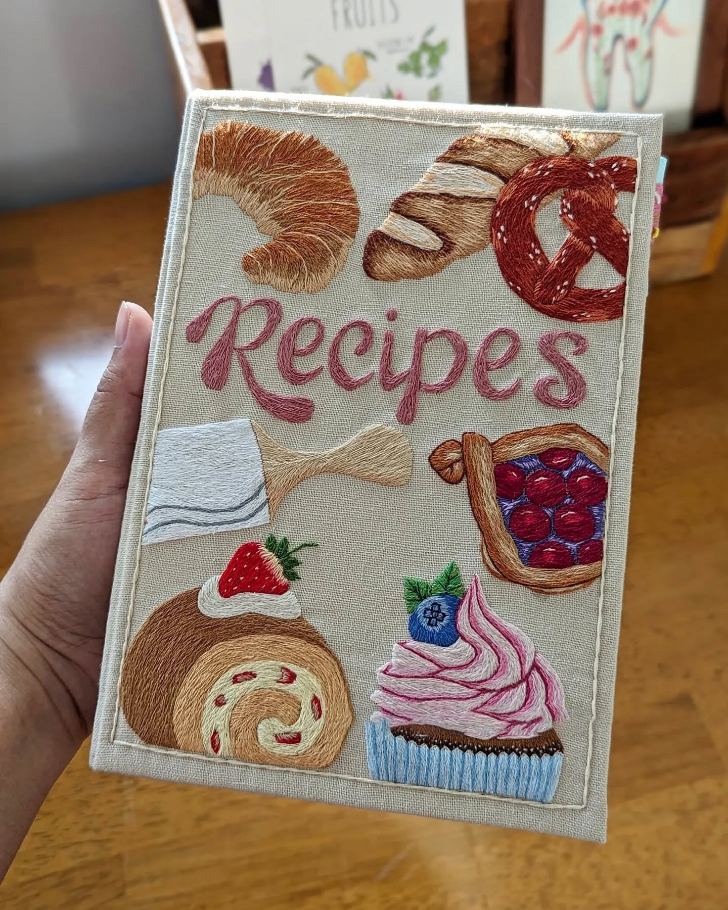 Kreatives Rezeptbuch | Handgefertigter Kochnotizführer | HerzDerRezepte