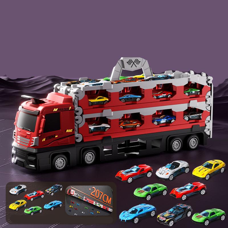 Truck Racing Track – 2-in-1 Fold-Out Playset