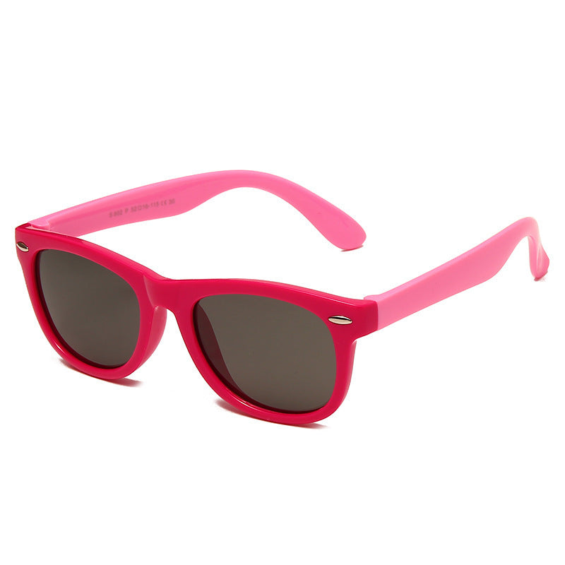 Flexible and sturdy frame for kids' sunglasses