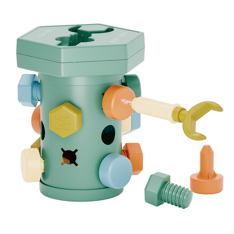 Montessori-style Screw Playset
