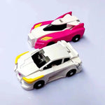 Transforming Cars with Magnetic Unicorn Design