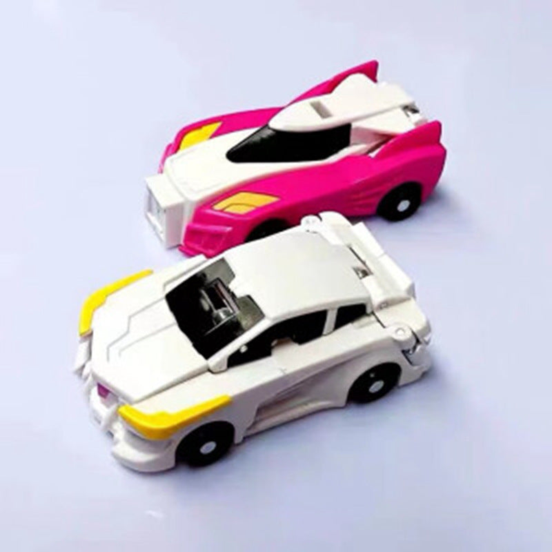 Transforming Cars with Magnetic Unicorn Design