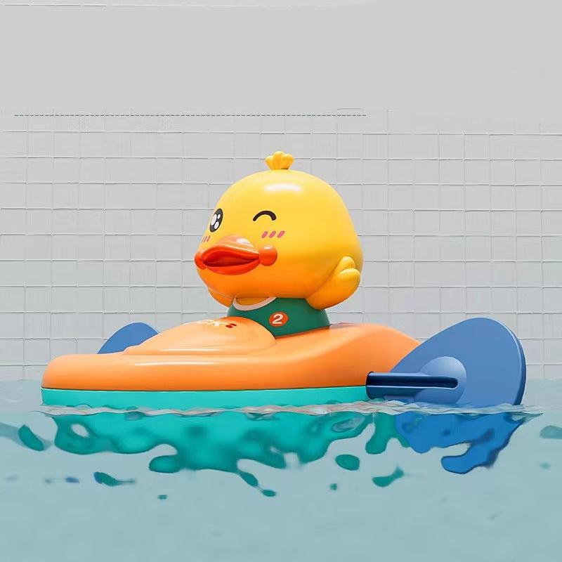 Kayak Duck Bath Toy for Kids - Fun Water Toy