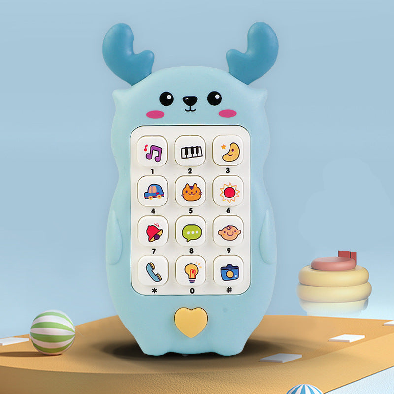 Children's Toy Phone with Sensory Sound in a Playful Design