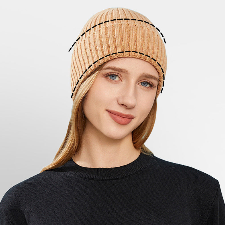 Stylishe Damen Strickmütze – Dehnbar & Bequem für Jeden Tag