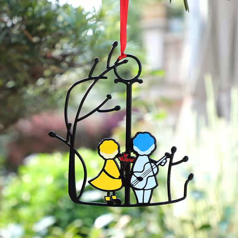 PrismaGlanz – Handcrafted Suncatcher for a Colorful Home