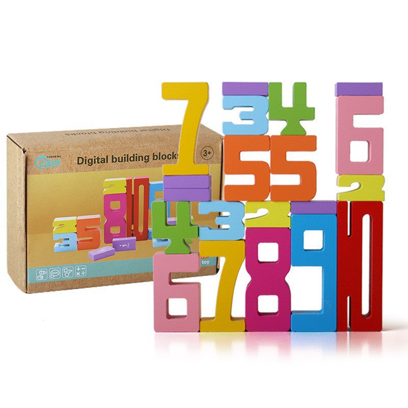 Learning Blocks for Math and Numbers – Educational Toy
