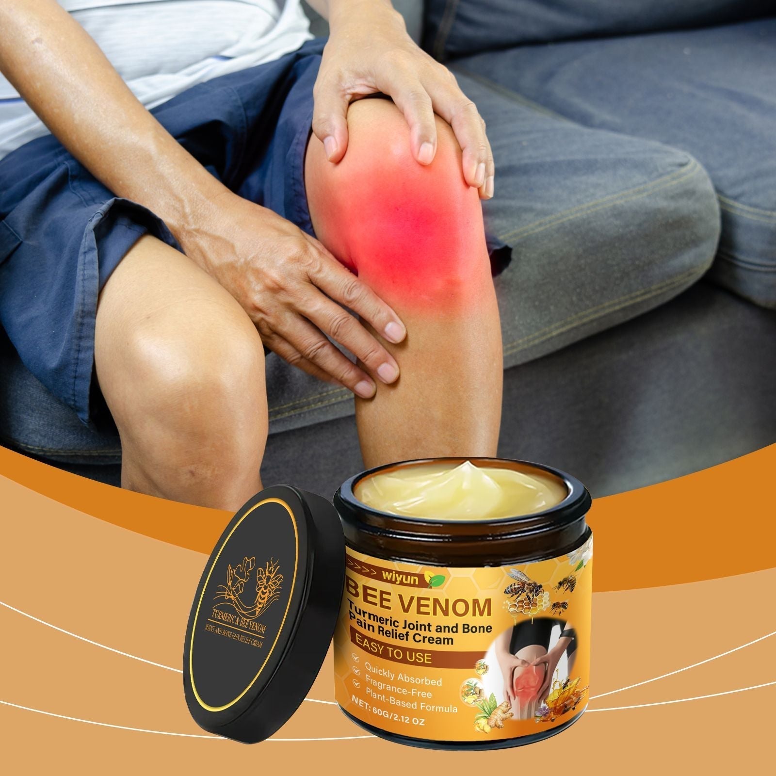 Bienen-Vitalcreme für schnelle Schmerzlinderung