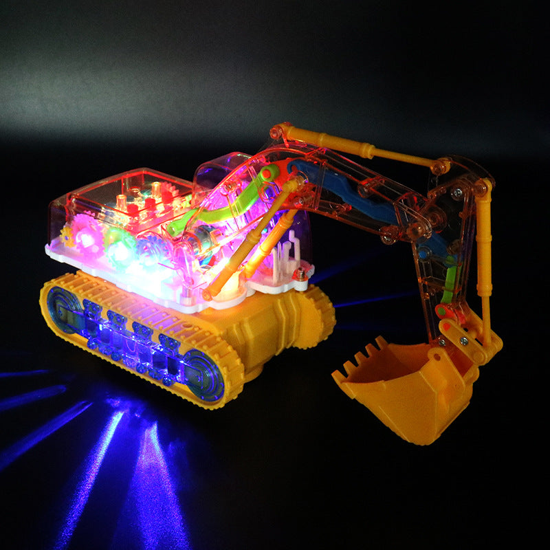Disco Toy Excavator for Music Lovers
