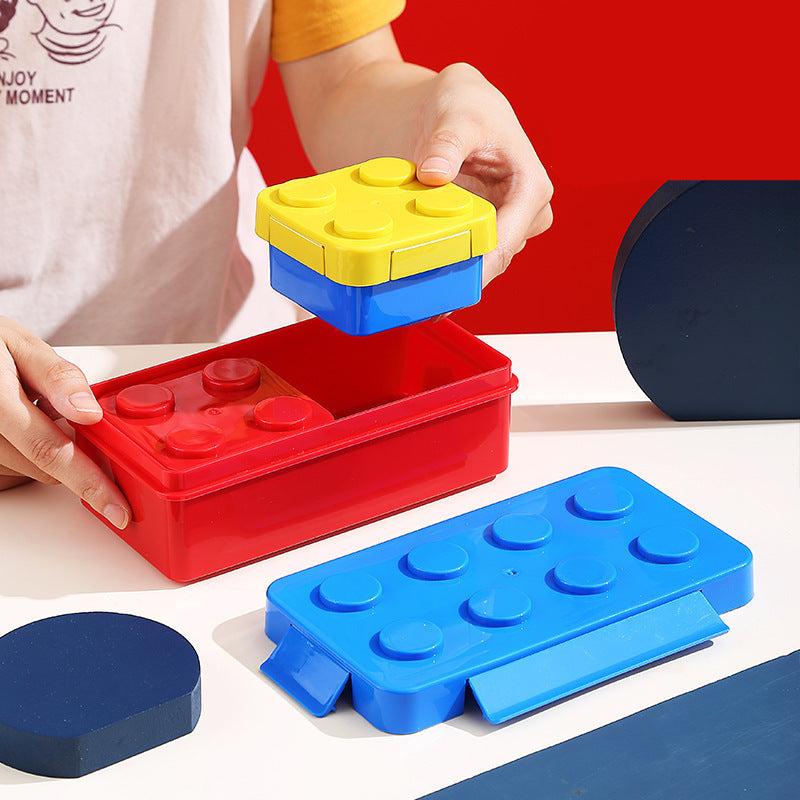 Child-friendly Snack Box Made of Building Blocks – Fun Design