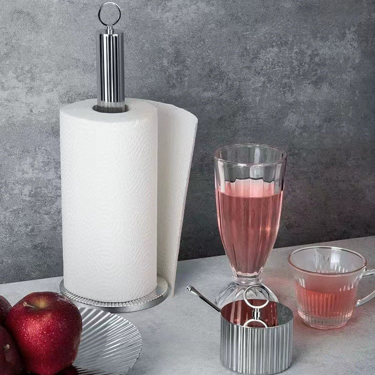 Stilvoller Küchenrollenhalter aus Edelstahl für moderne Küchen