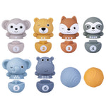 Sensory Building Blocks for Children with Animal Motifs