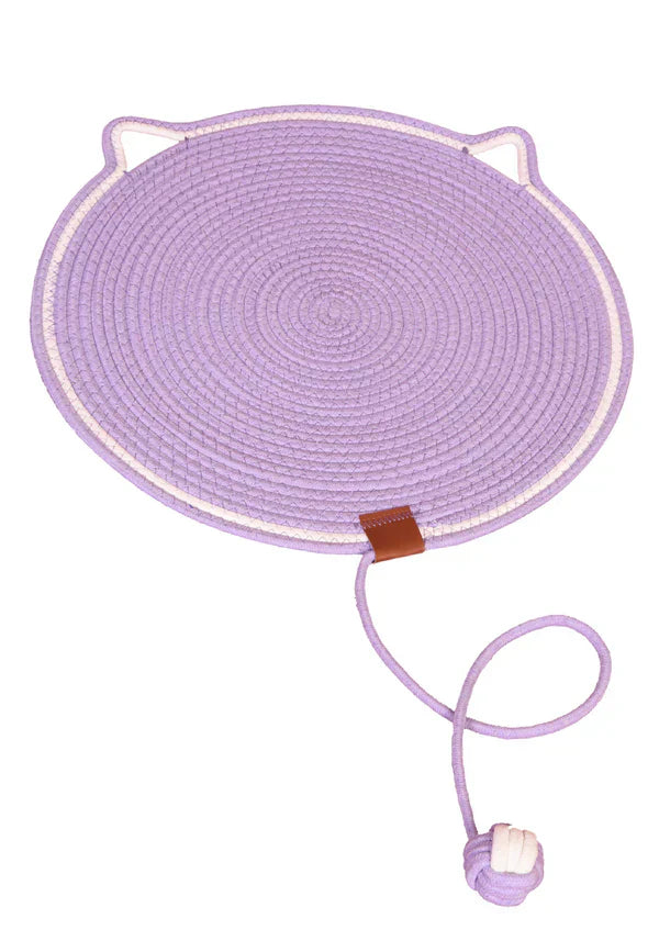 2-in-1 Kratzteppich und Spielmatte für Katzen