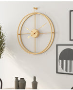 Stilvolle Wand-Uhr im Nordic Design – 50 cm Durchmesser