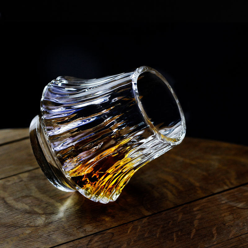 Ribbed Glass Tumbler – Akashi Design