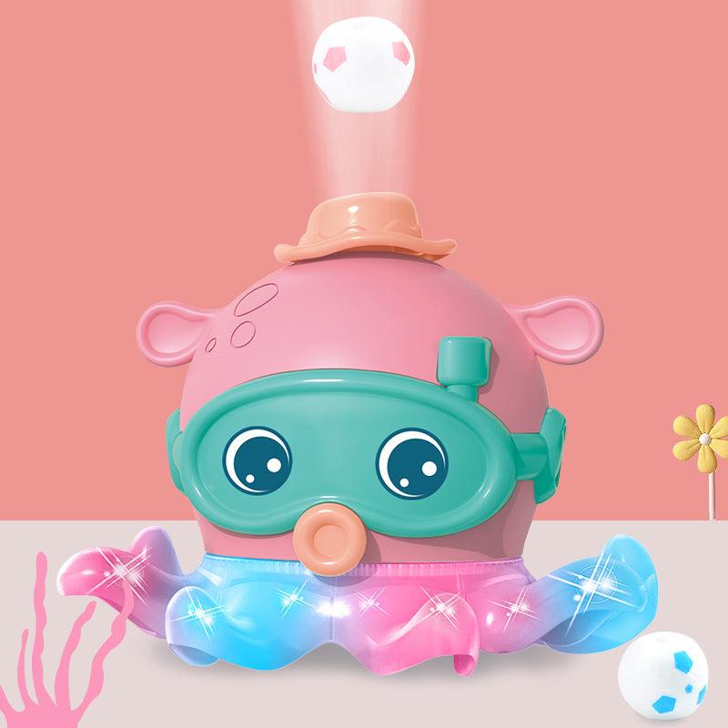Octopus-design toy balloon