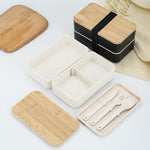 Smarte Bento-Box mit Besteck für unterwegs – Ideal für jede Mahlzeit