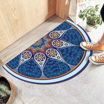 Stylish Semi-Circular Rug – Highly Absorbent and Easy to Care For