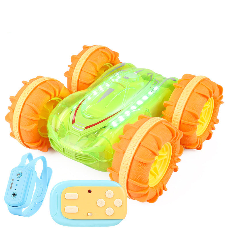 Waterproof and robust amphibious remote-controlled vehicle