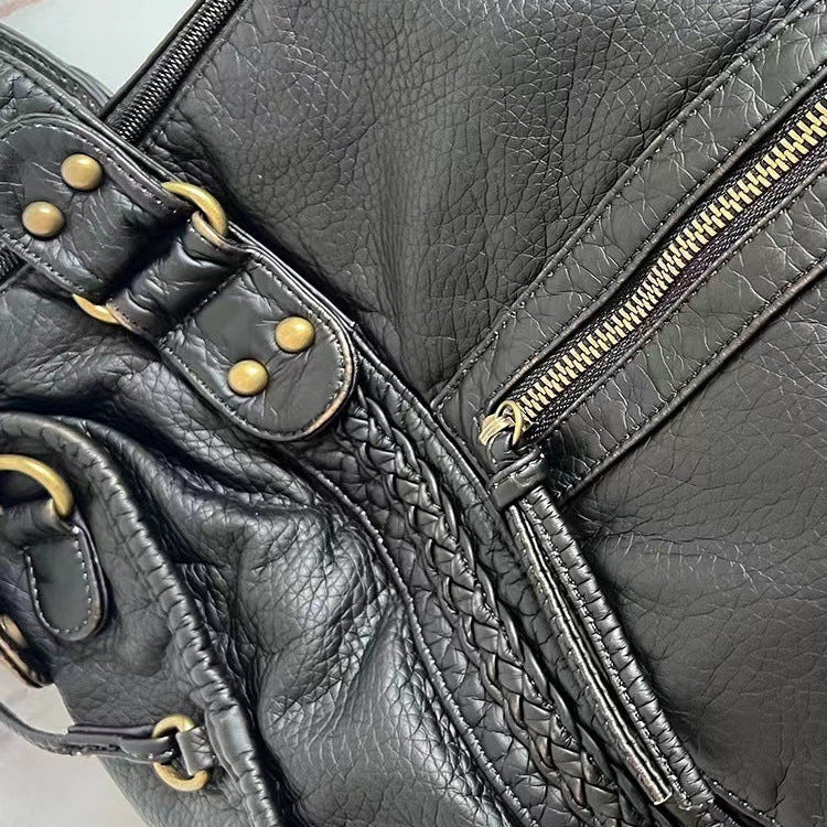 Stilvolle Damenhandtasche im Retro-Look