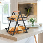 Practical fruit basket made of high-quality steel for your kitchen