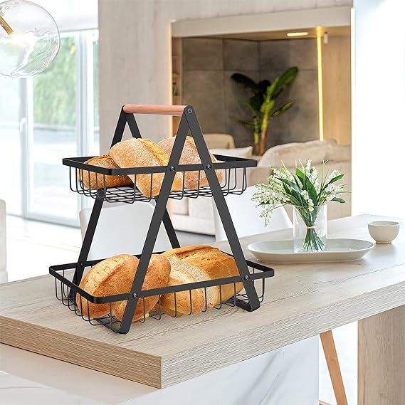 Practical fruit basket made of high-quality steel for your kitchen