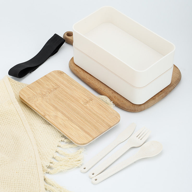 Smarte Bento-Box mit Besteck für unterwegs – Ideal für jede Mahlzeit