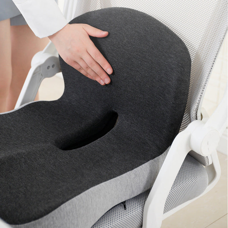 Ergonomisches Sitzkissen mit Lendenwirbelstütze und Luftzirkulation