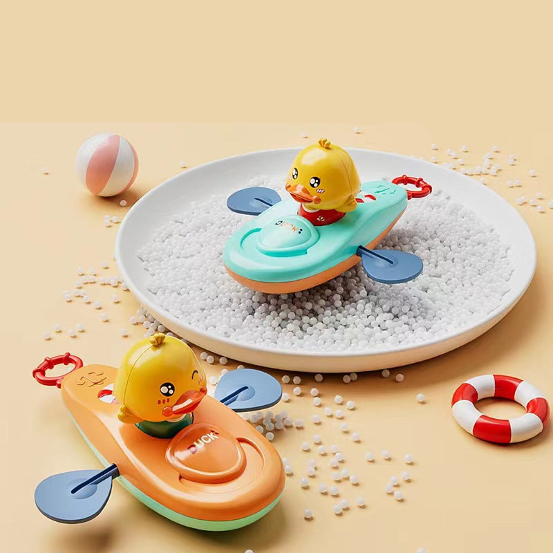 Kayak Duck Bath Toy for Kids - Fun Water Toy