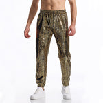 Funky Glitter Suspenders for Men