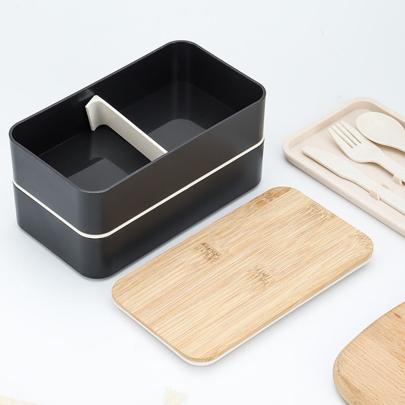 Smarte Bento-Box mit Besteck für unterwegs – Ideal für jede Mahlzeit