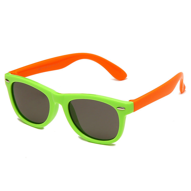 Flexible and sturdy frame for kids' sunglasses