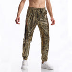 Funky Glitter Suspenders for Men