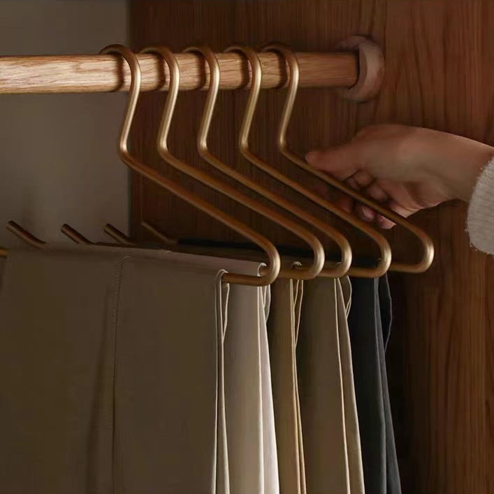 Stilvolle Metall-Kleiderbügelset – 5 Stück für Ihre Garderobe