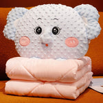 Sweet Cartoon Hug Pillow – Stornfeld Blanket