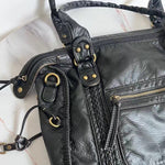 Stilvolle Damenhandtasche im Retro-Look