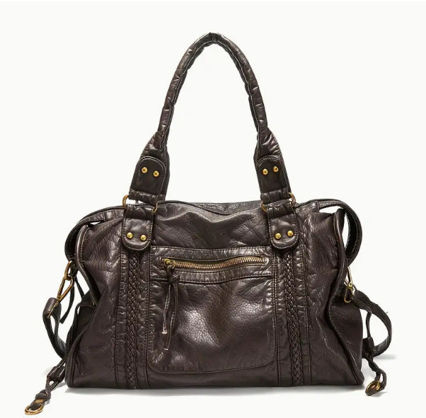 Stilvolle Damenhandtasche im Retro-Look