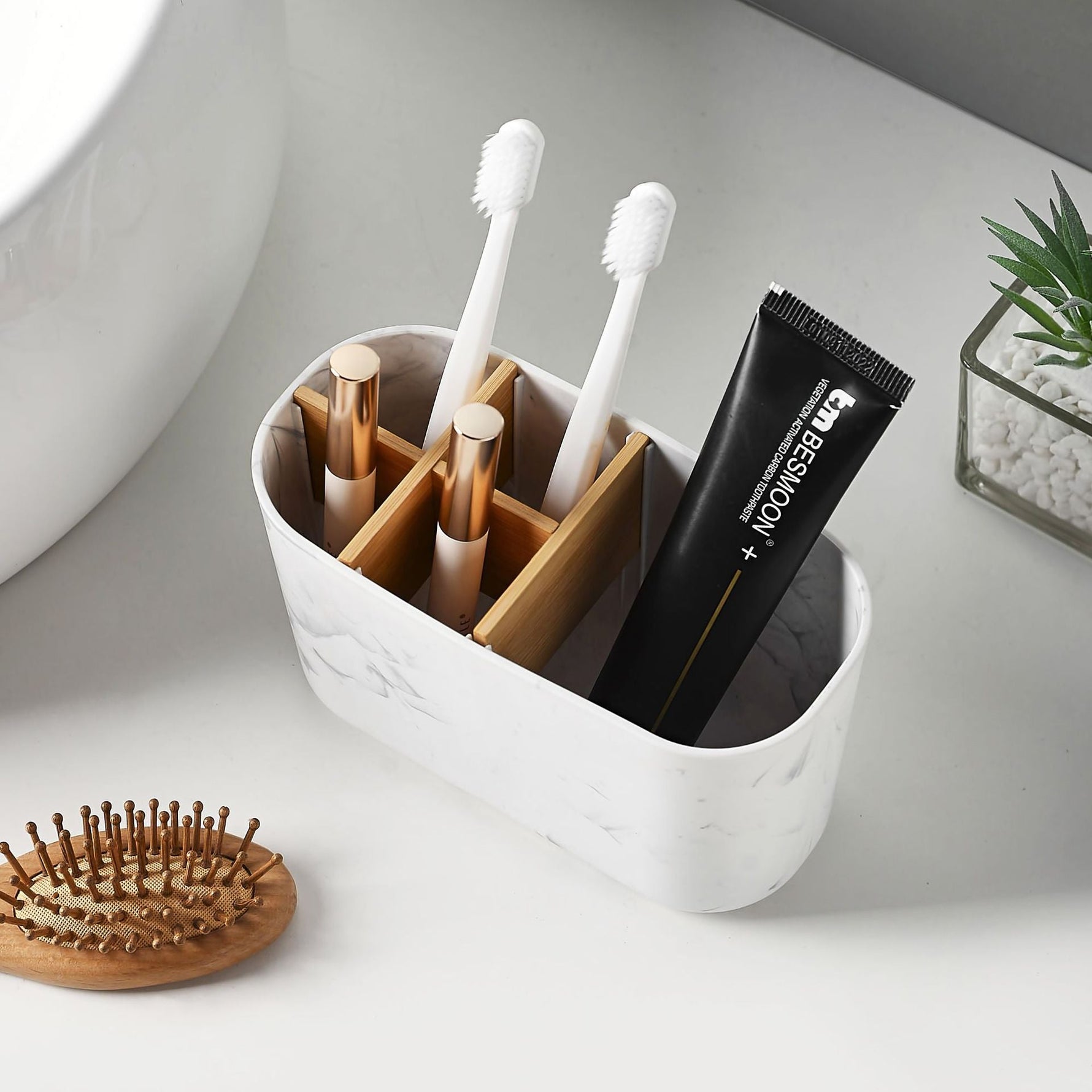Stylish toothbrush holder for your bathroom