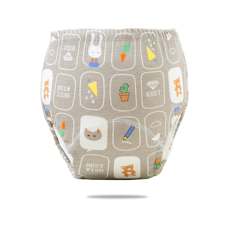 Reusable diapers for easy potty training