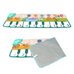 Playmat with musical piano design