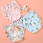 Reusable diapers for easy potty training