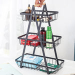 Practical fruit basket made of high-quality steel for your kitchen