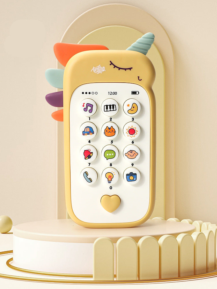 Children's Toy Phone with Sensory Sound in a Playful Design